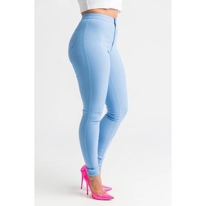 High Waist Stretch Jeans